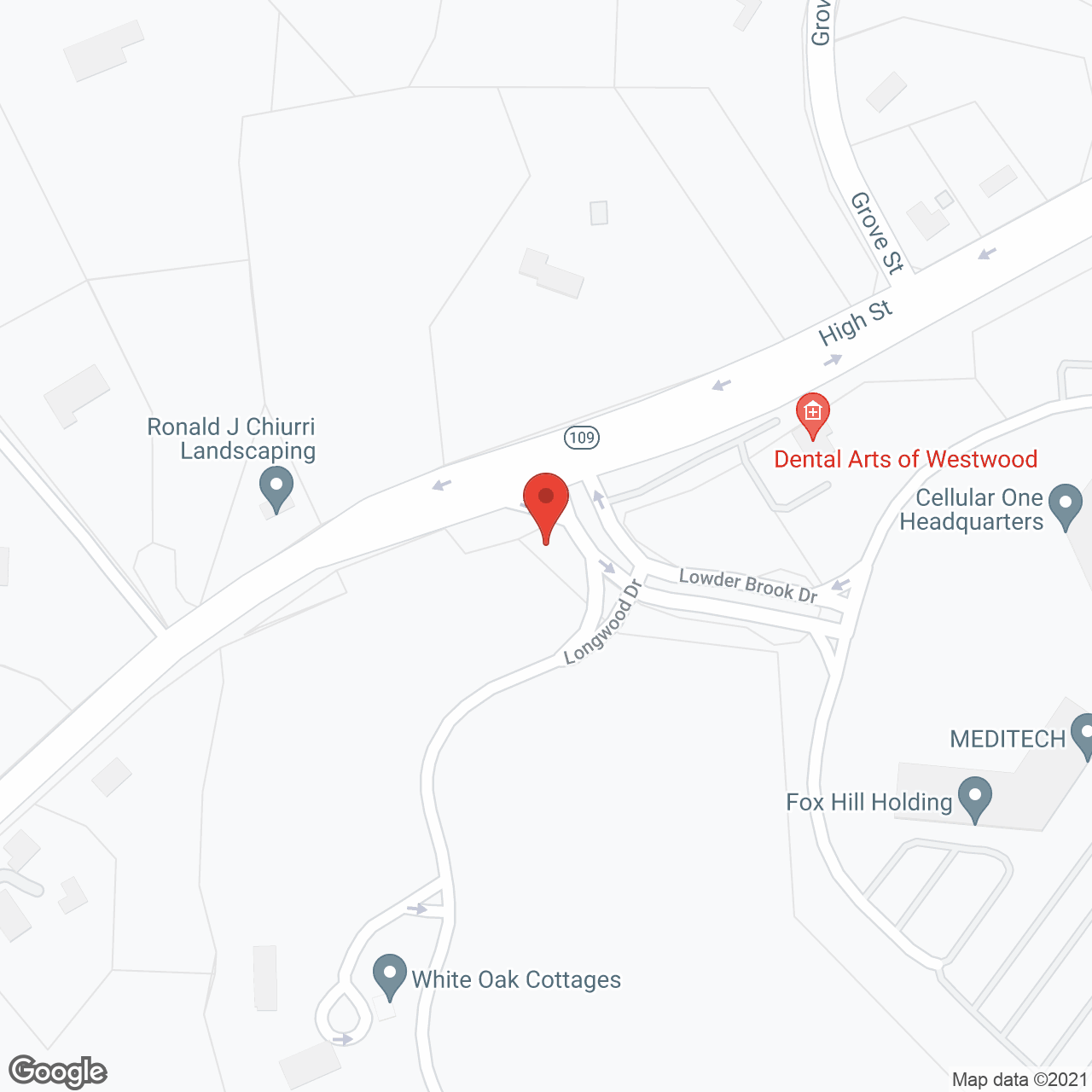 Clark House Nursing Center at Fox Hill Village in google map