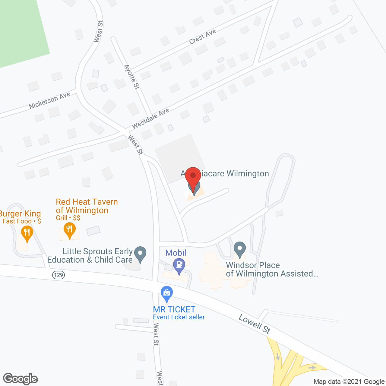Woodbriar Health Center in google map