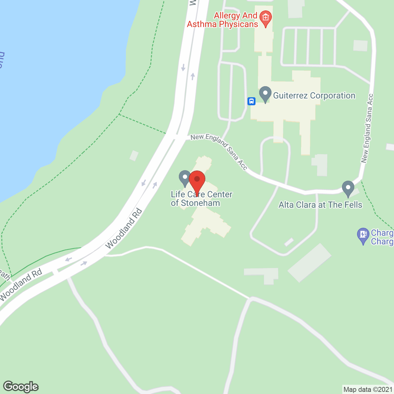Life Care Center of Stoneham in google map
