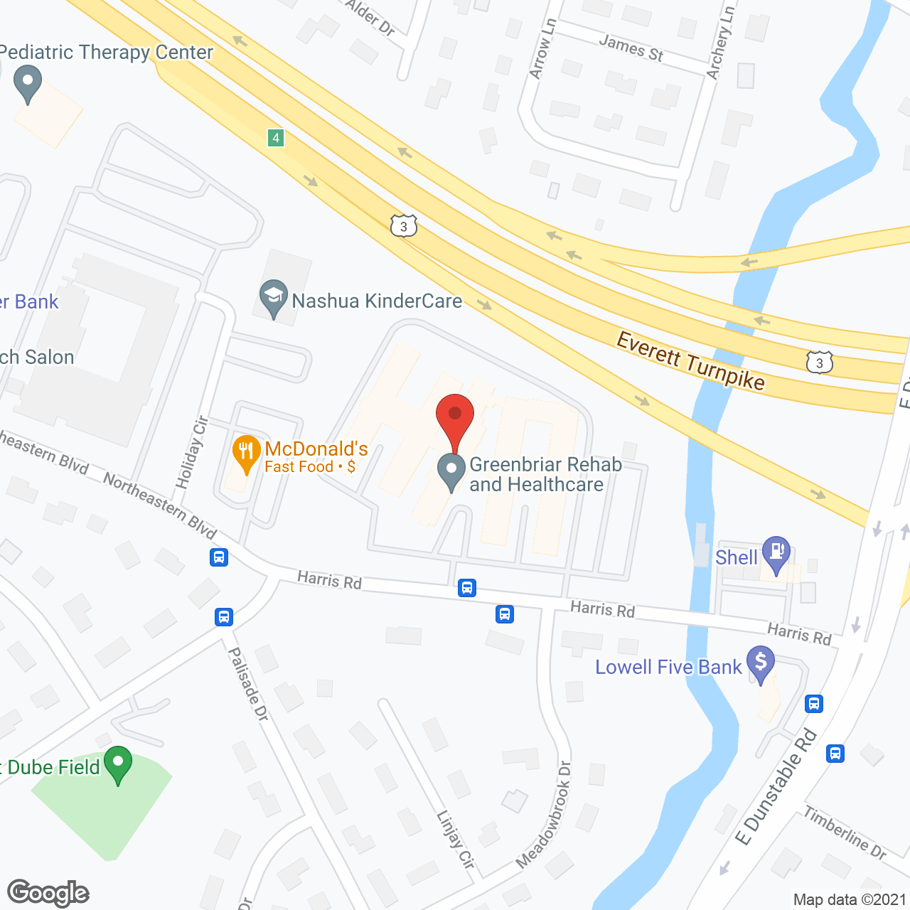 Greenbriar Terrace Healthcare in google map