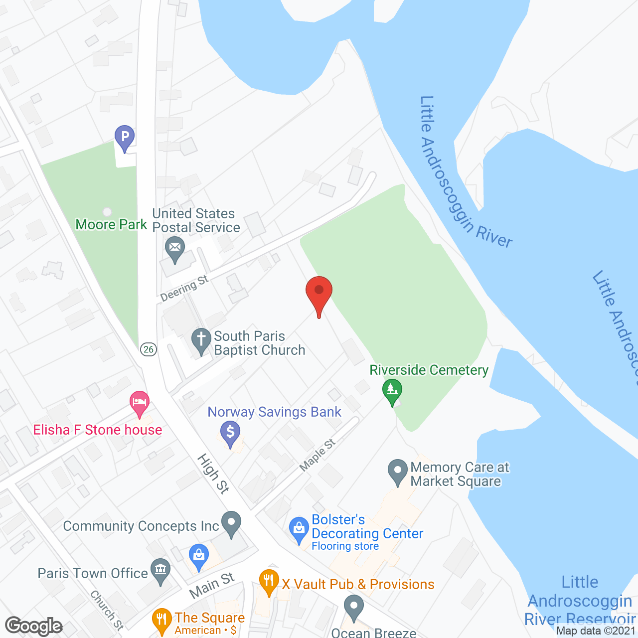Memory Care at Market Square in google map