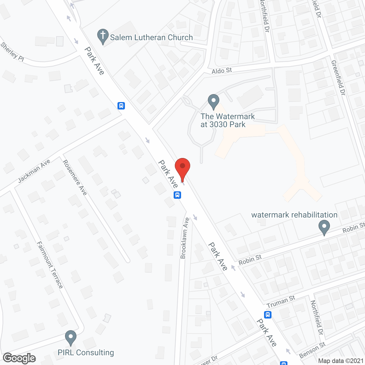 The Watermark at 3030 Park,  a CCRC in google map