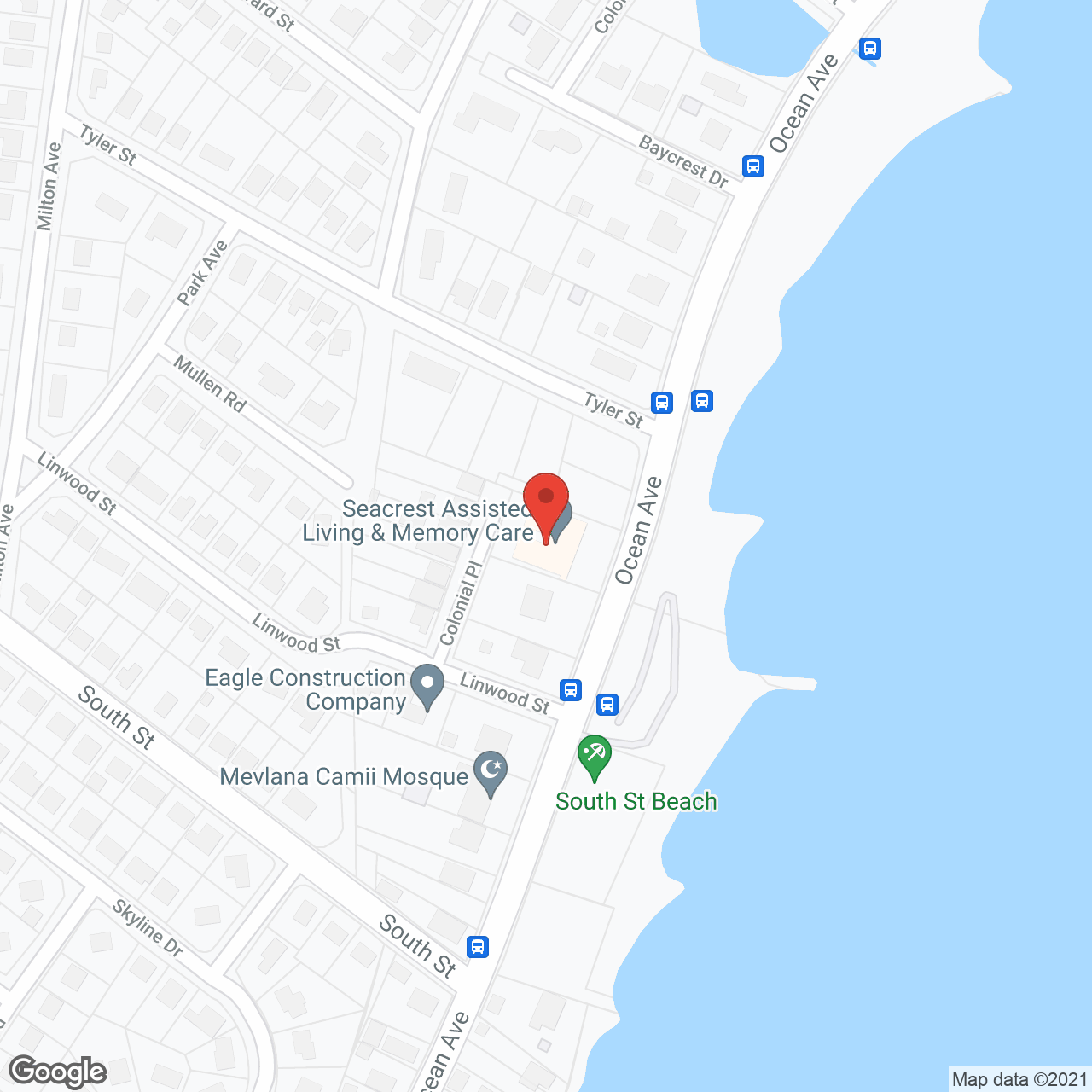 Seacrest Retirement Center in google map