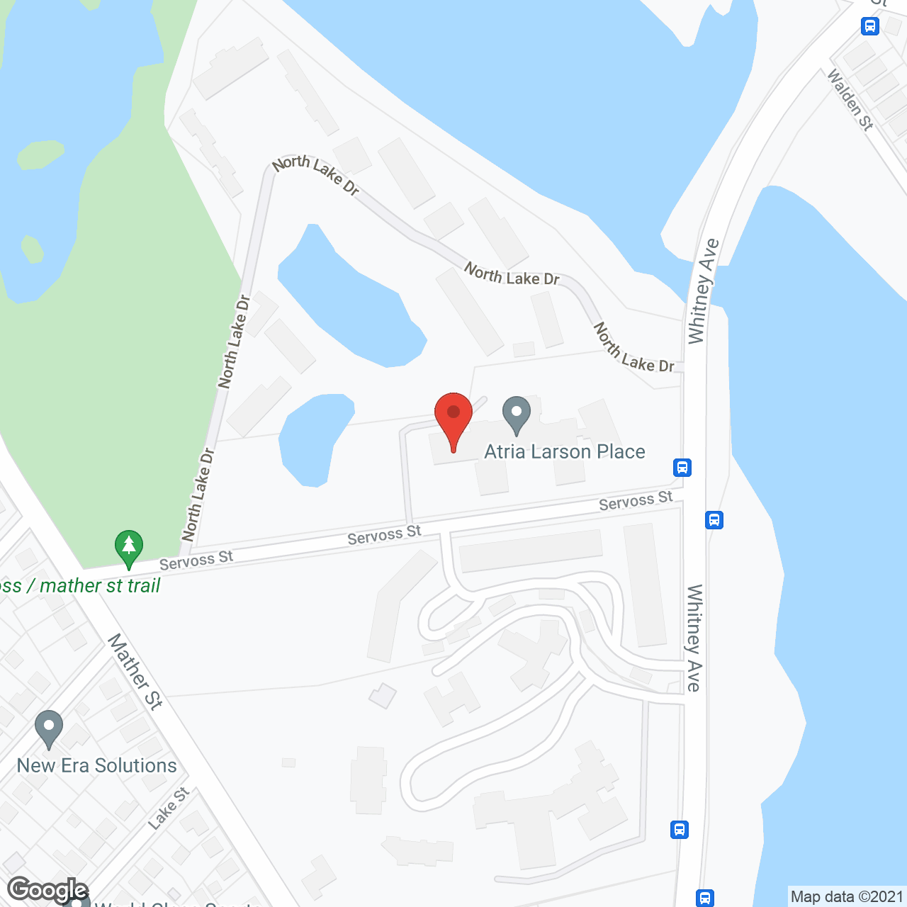 Atria Larson Place in google map
