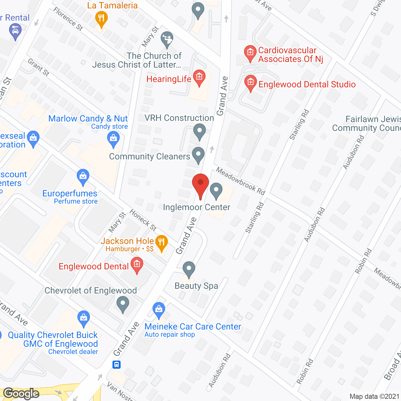 Inglemoor Center in google map