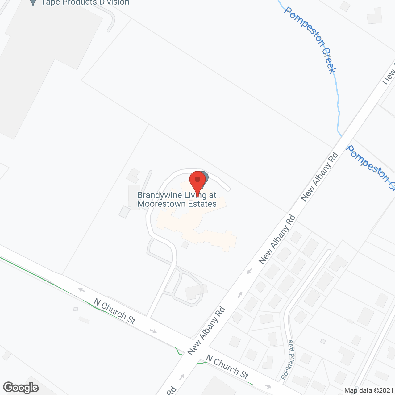 Brandywine Assisted Living at Moorestown Estates in google map