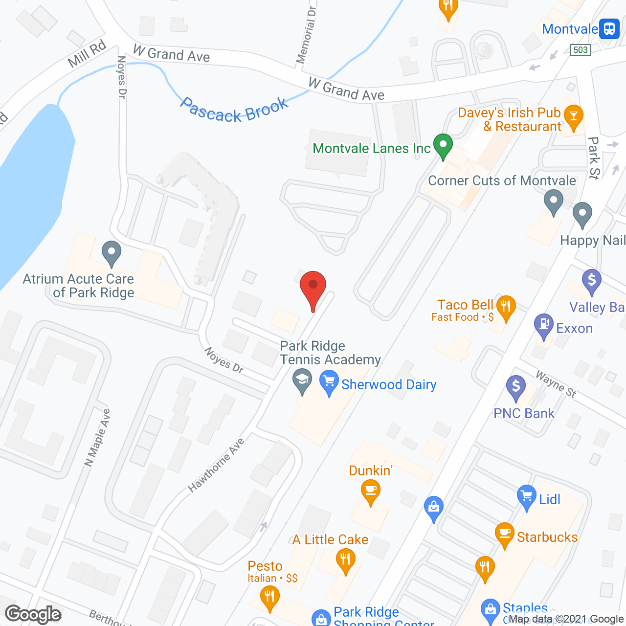 Residence at Park Ridge in google map