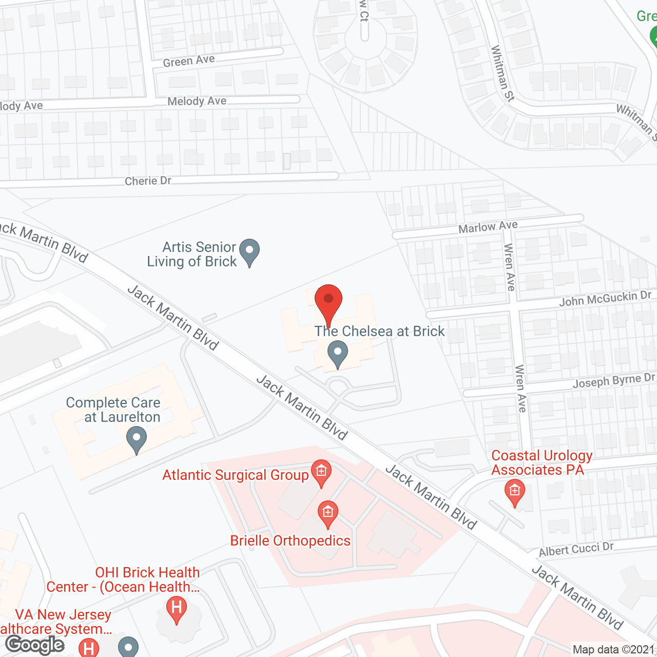The Chelsea at Brick in google map