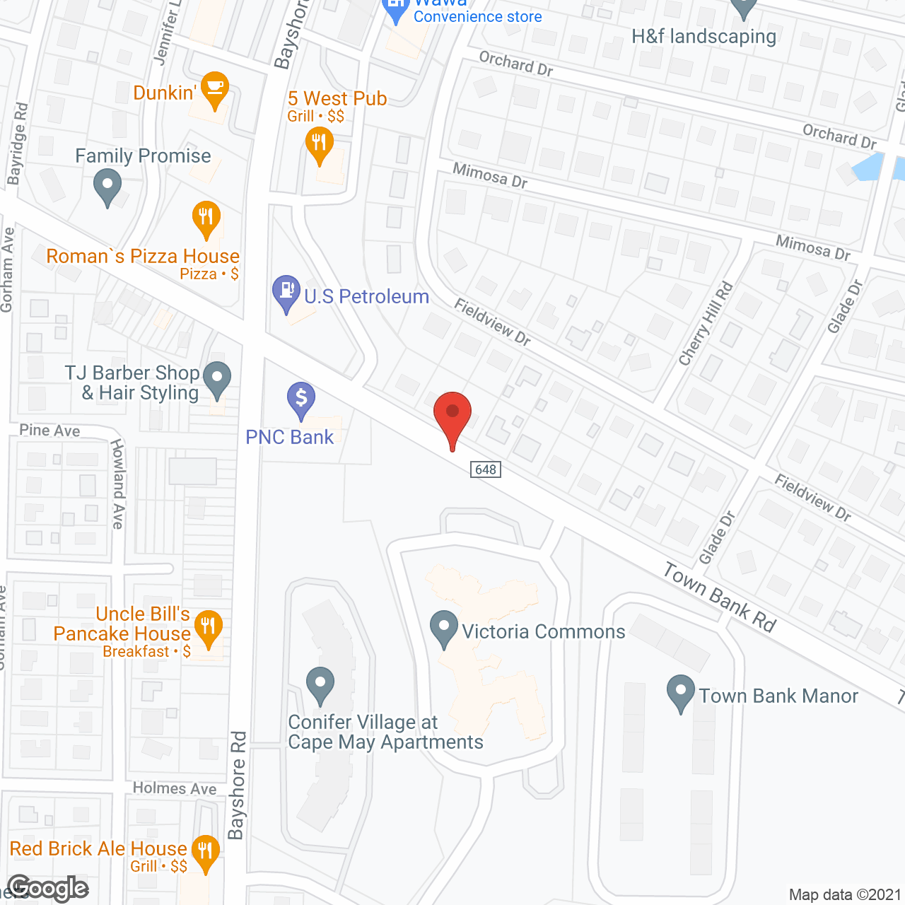 Complete Care at Victoria Commons in google map