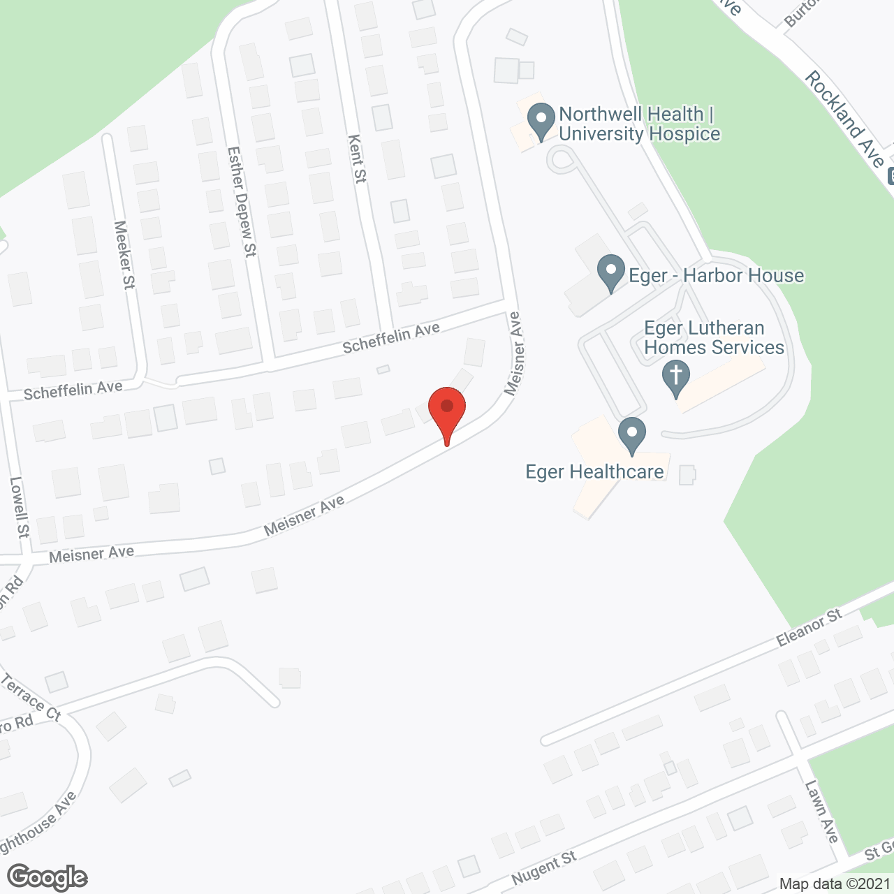 Eger Health Care & Rehab Ctr in google map