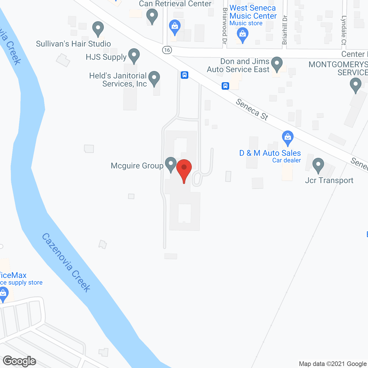 Seneca Health Care Center in google map