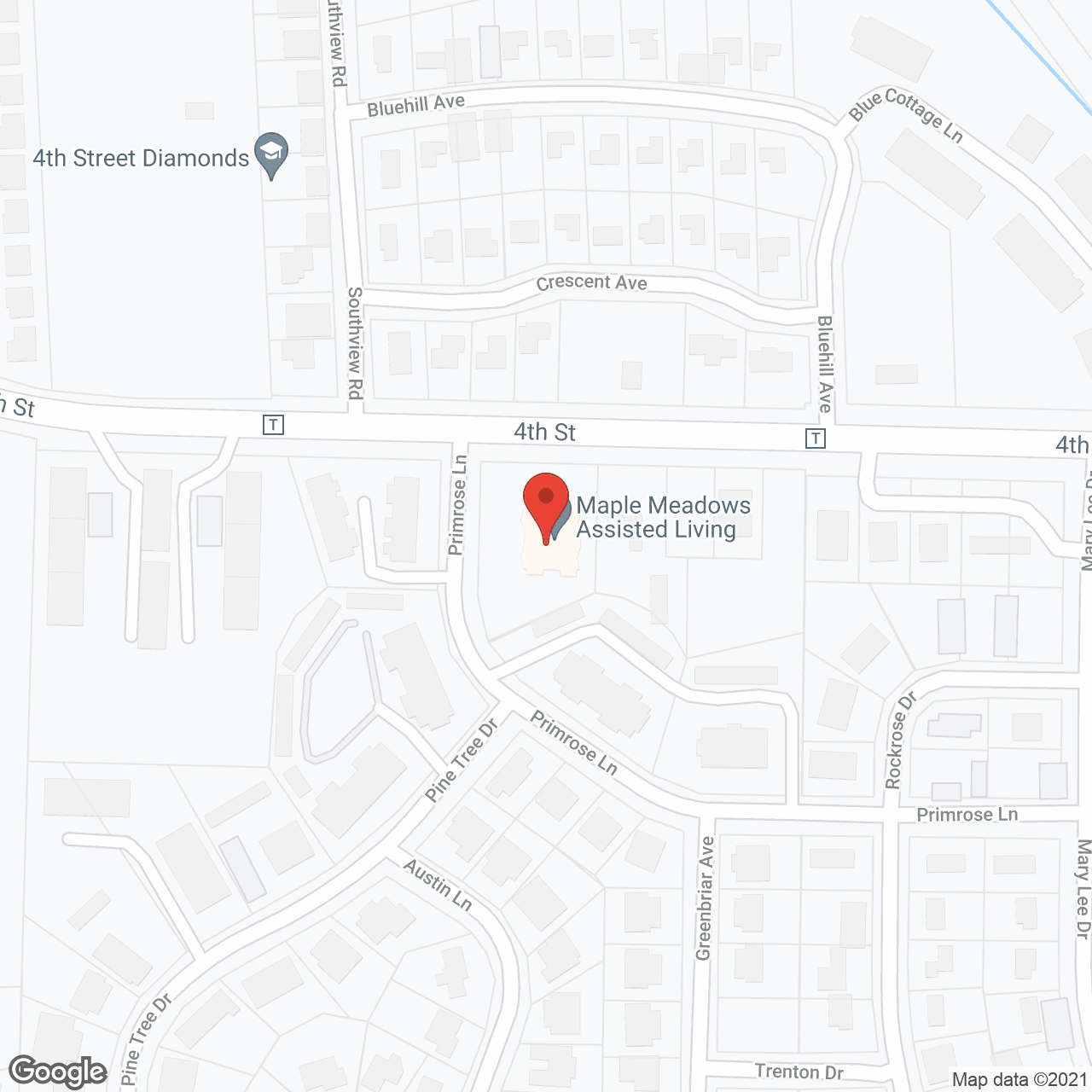 Maple Meadows Assisted Living in google map