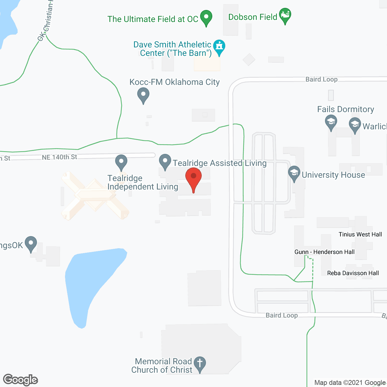 Tealridge Assisted Living & Memory Care in google map