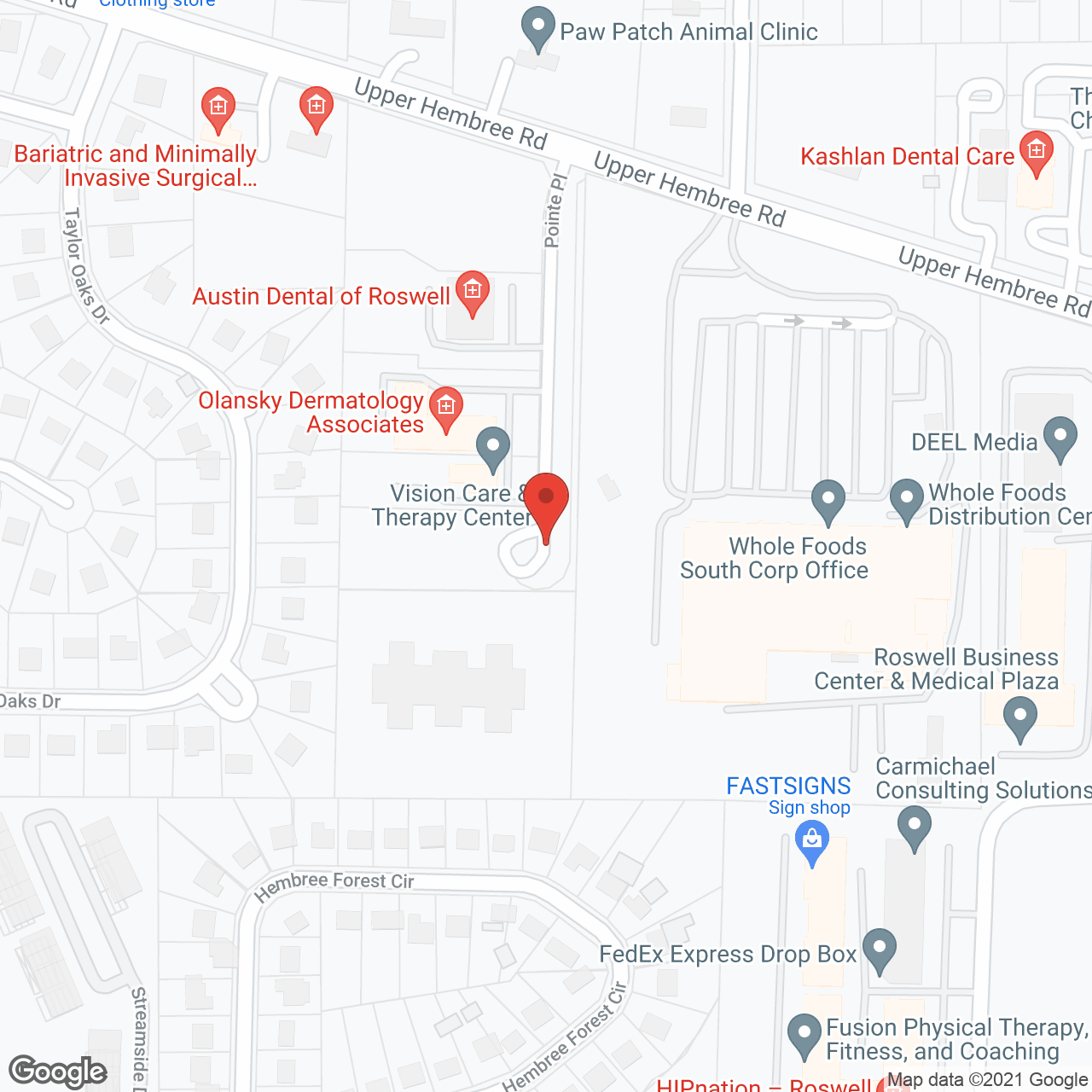 The Phoenix at Roswell in google map