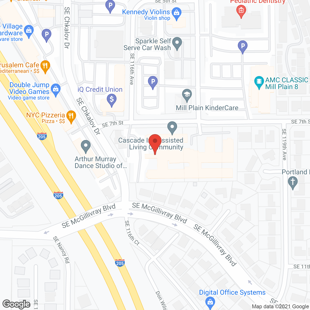 Cascade Inn in google map
