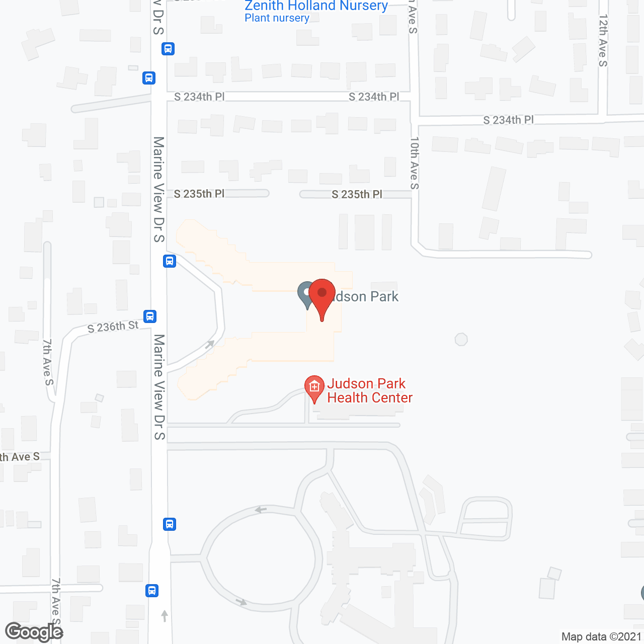 Judson Park Retirement Community in google map