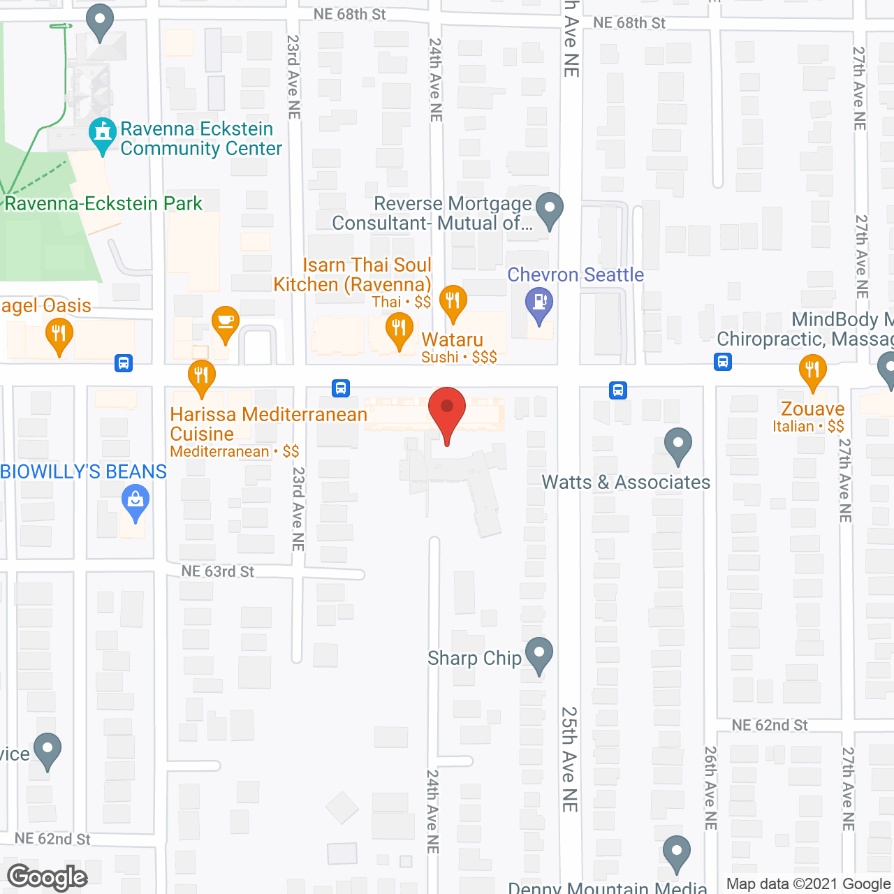 Ida Culver House Ravenna in google map