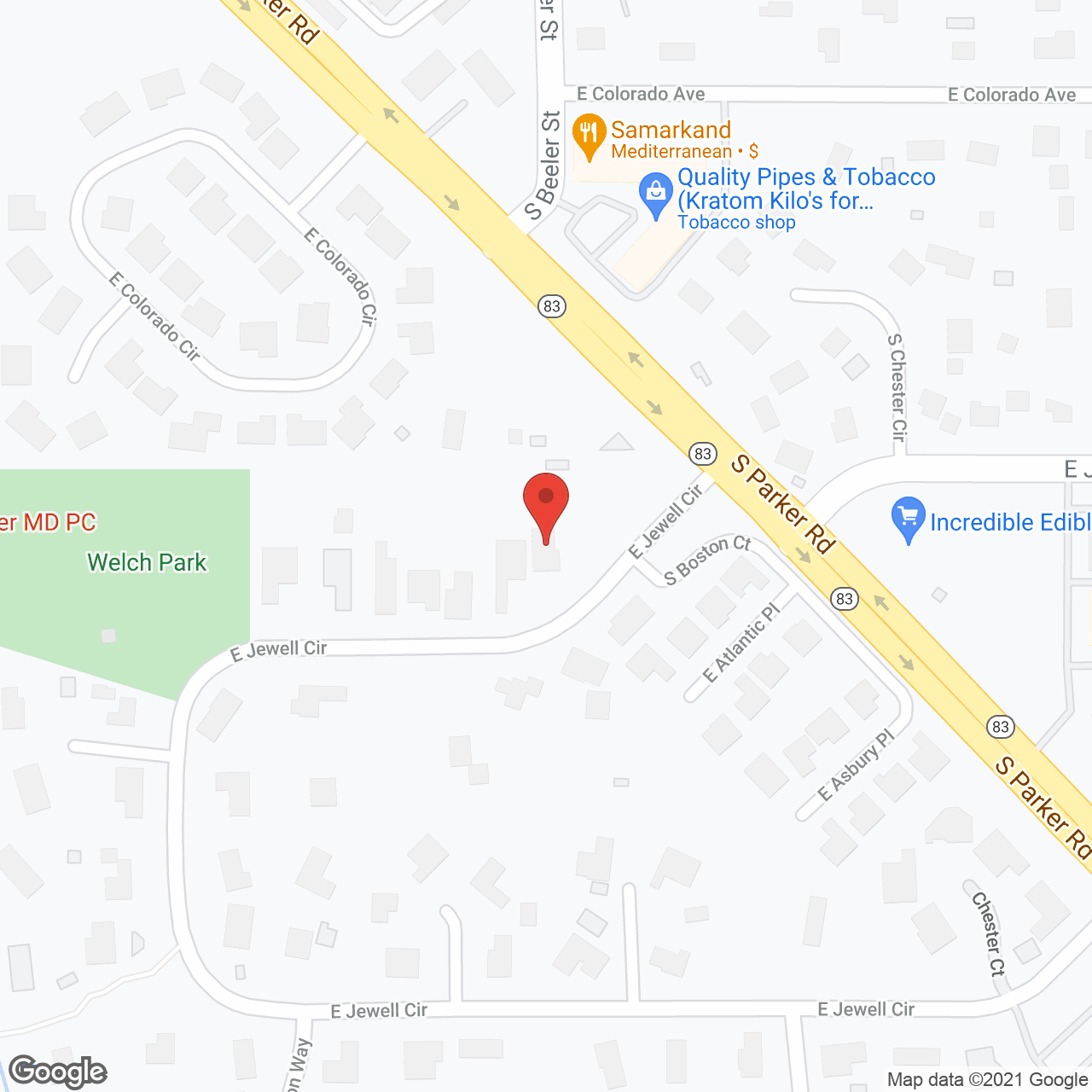 Jewel Assisted Living I in google map