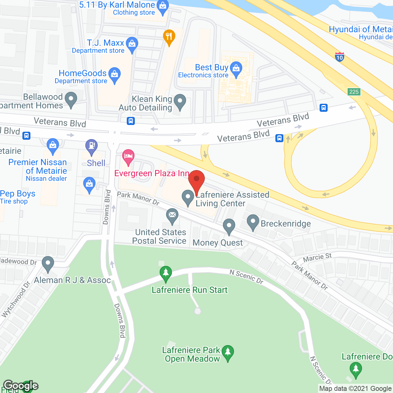 Lafreniere Assisted Living and Memory Care in google map