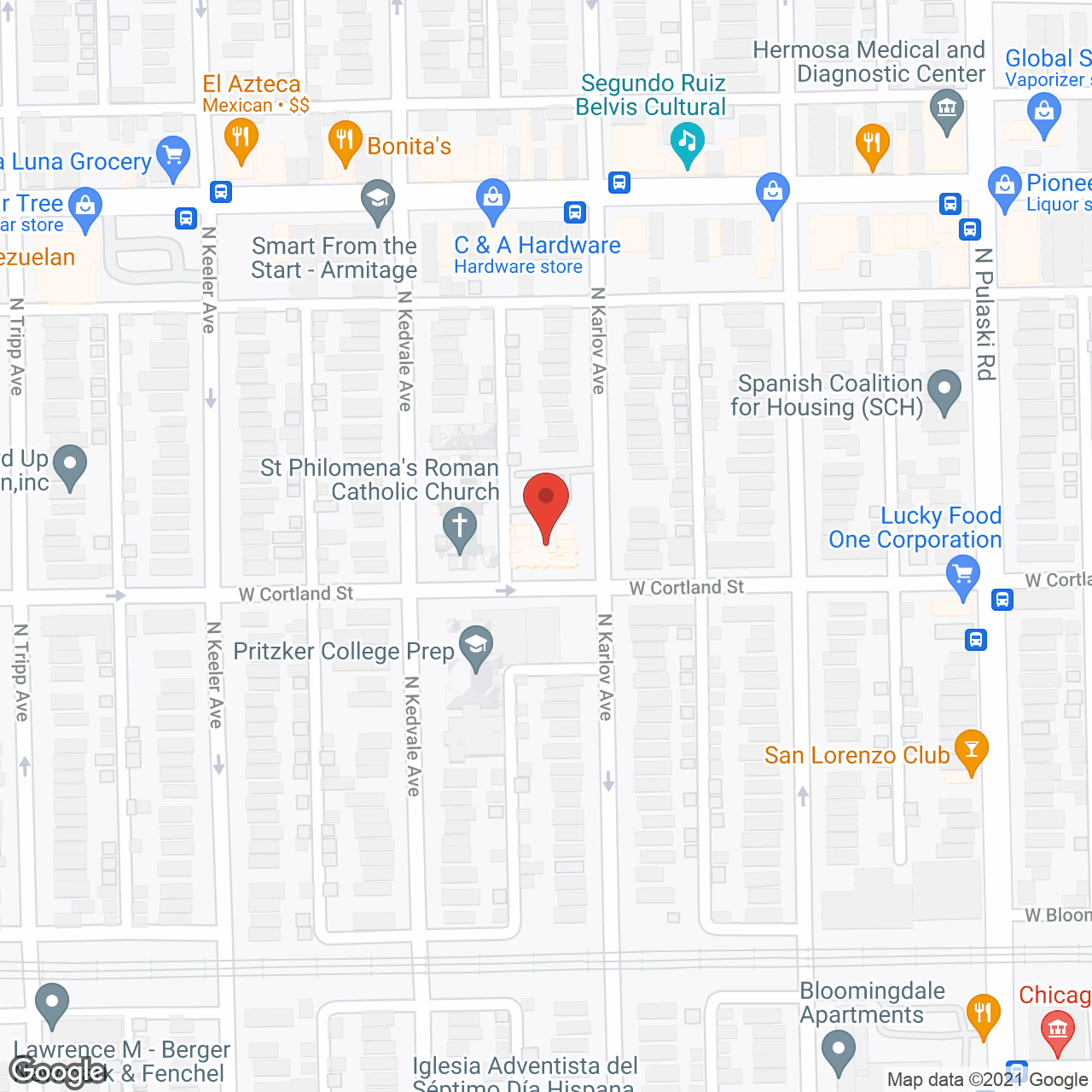 Bishop Edwin Conway Residence in google map