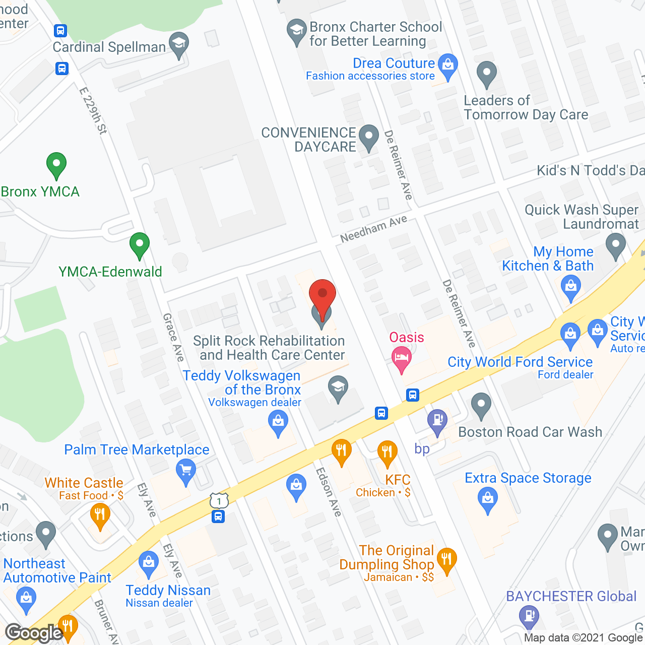 Split Rock Nursing Home in google map