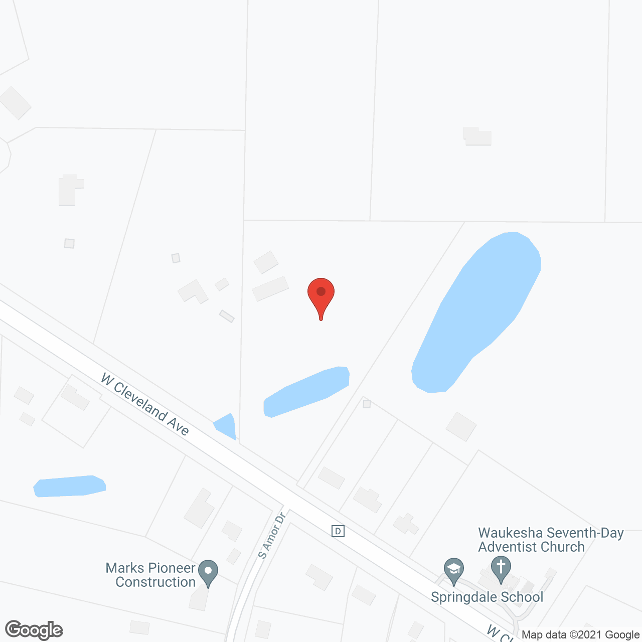 Golden Oaks Home in google map