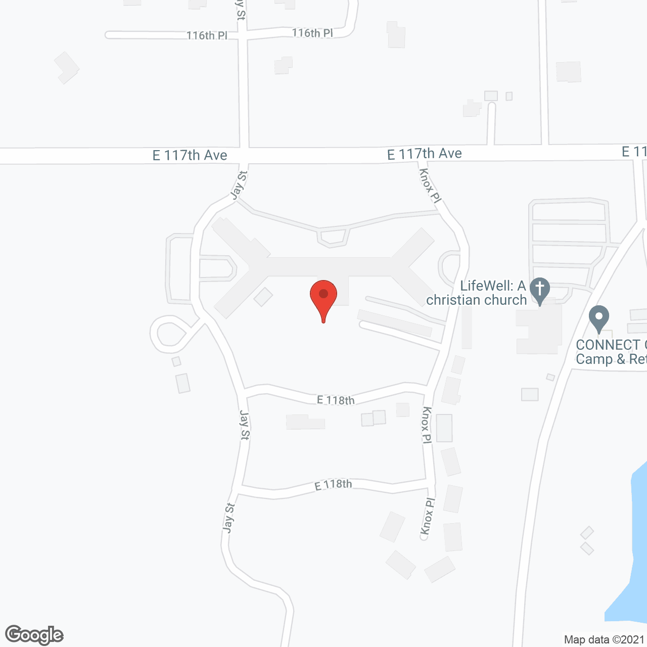 Crown Point Christian Village in google map