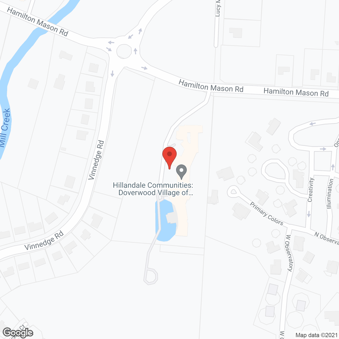 Doverwood Village in google map
