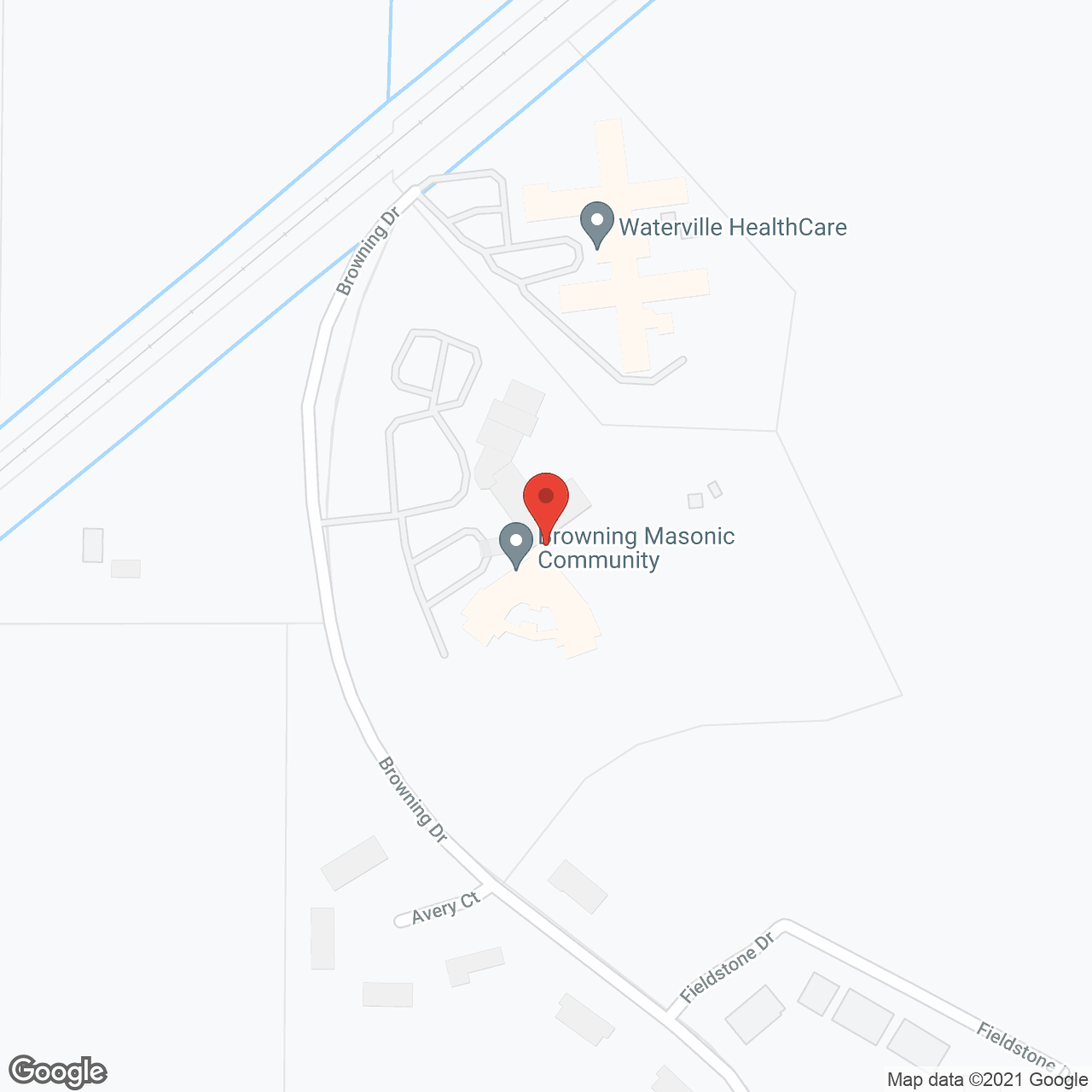 Browning Masonic Community in google map