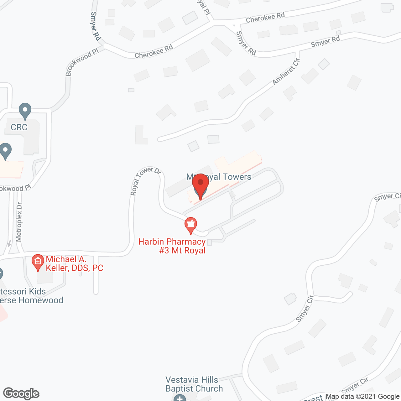 Elite Senior Living Center in google map