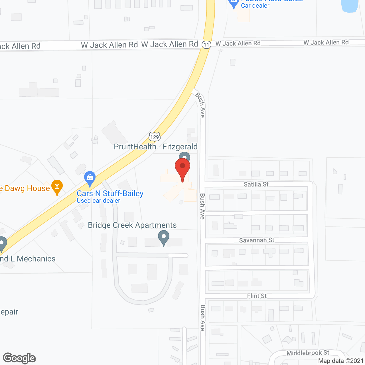 Fitzgerald Nursing Home in google map
