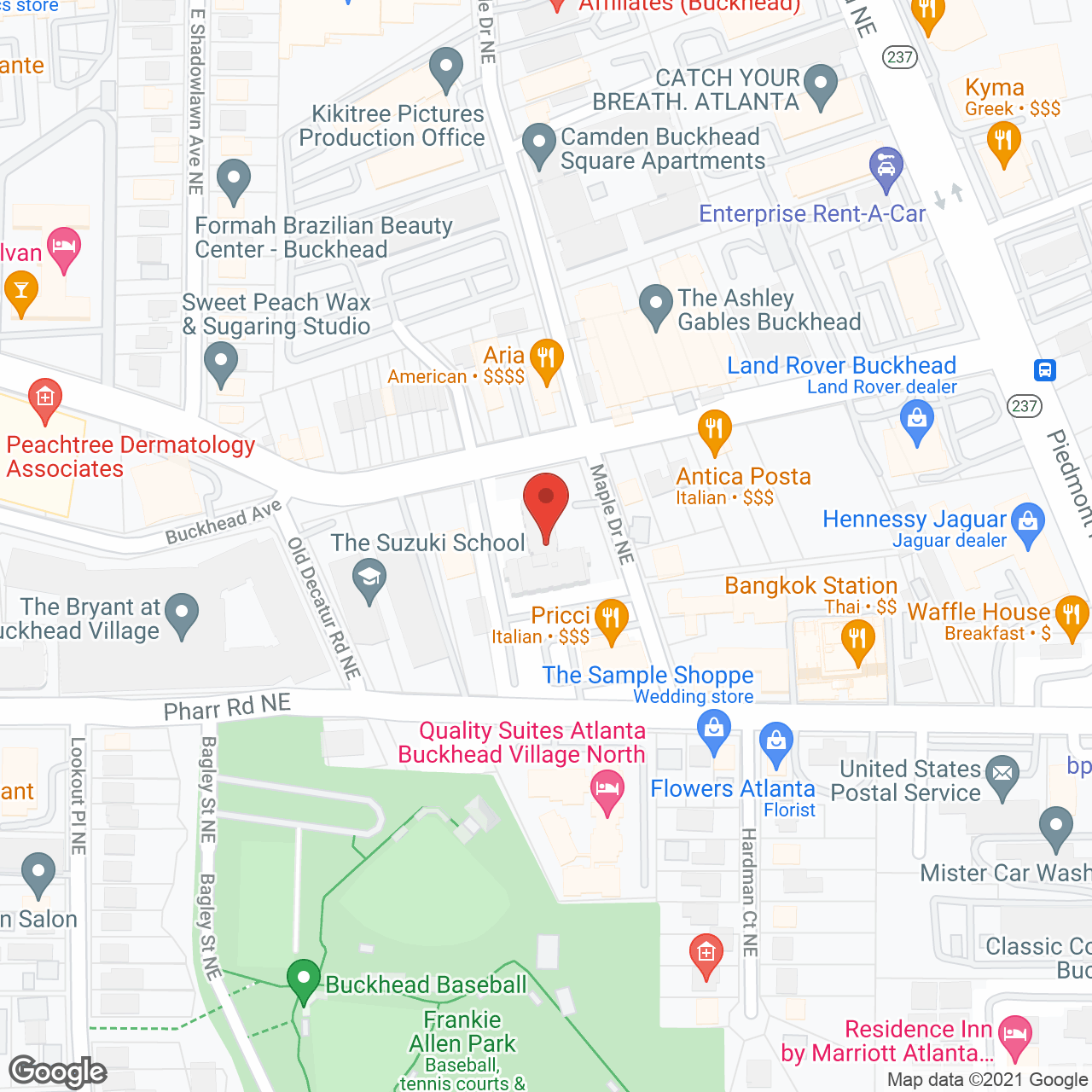 Calvin Court in google map