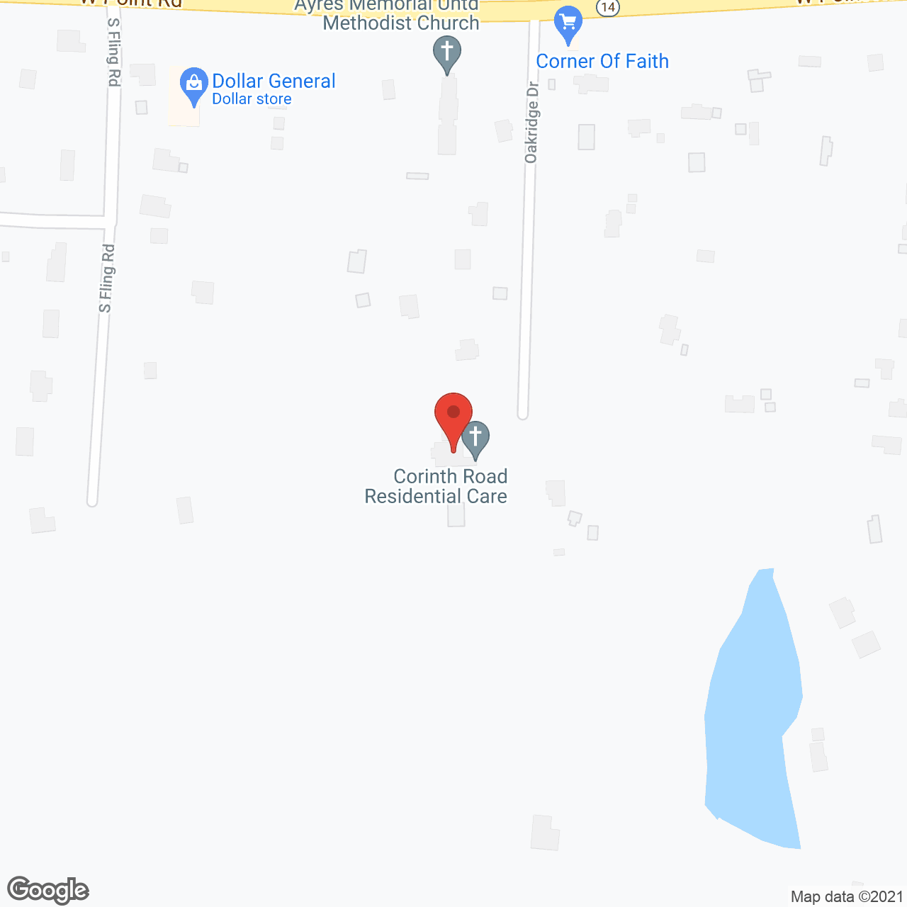 Opal's Personal Care Home in google map