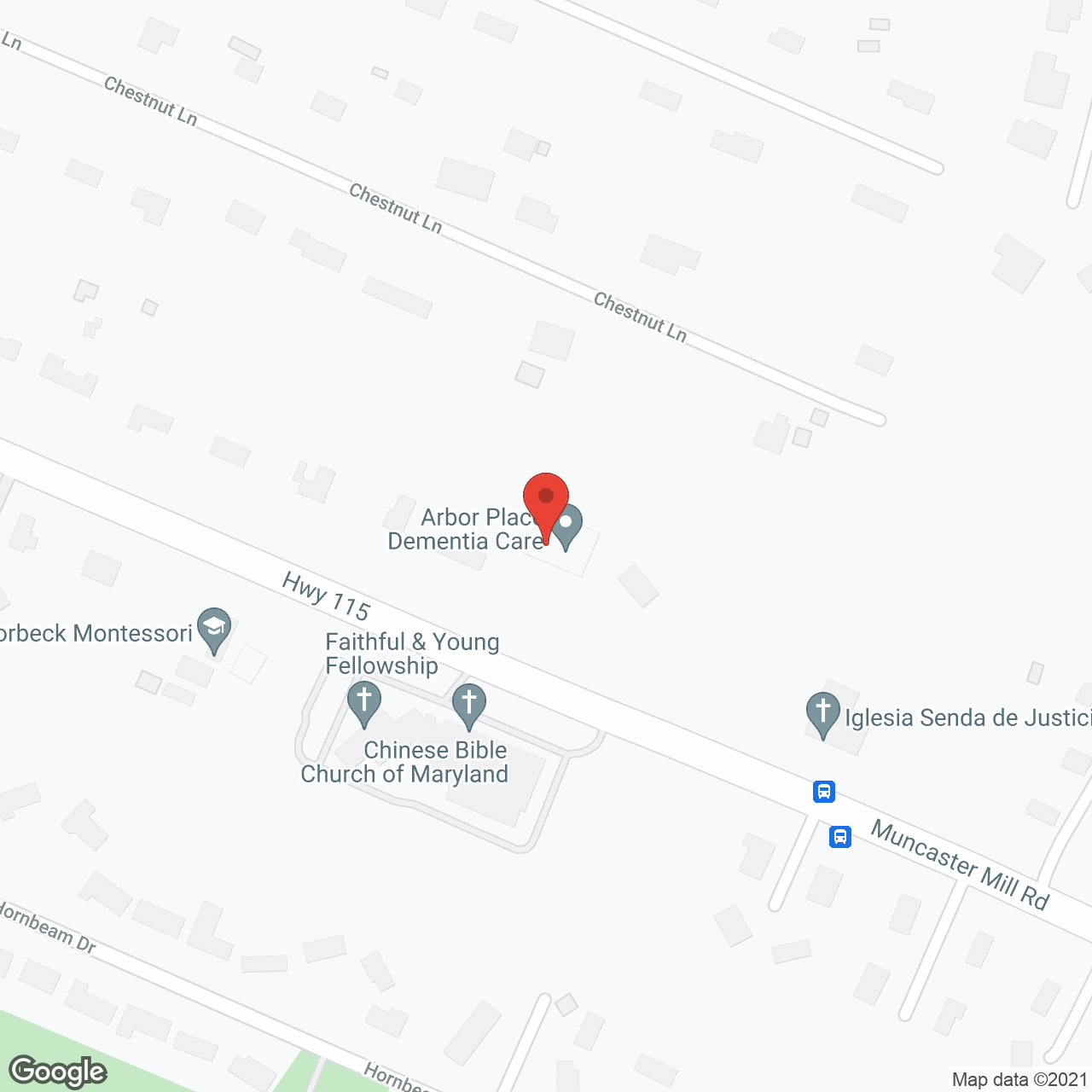 Arbor Place - Dementia Care in google map