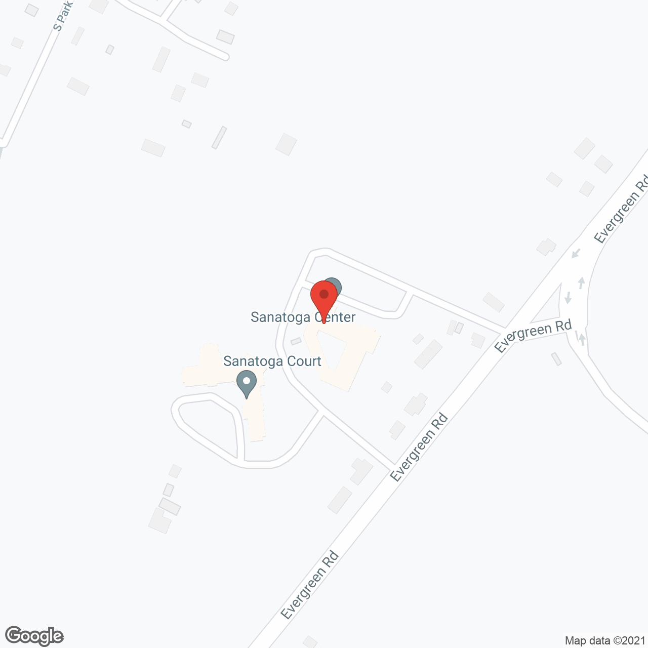 Sanatoga Court and Sanatoga Center in google map
