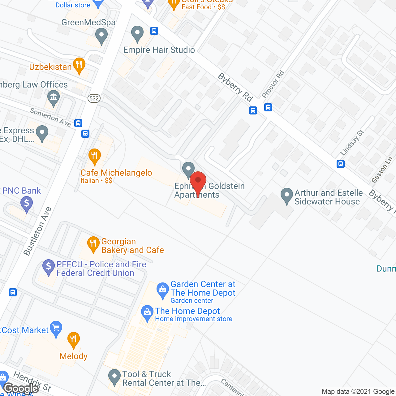 Shalom Apartments of Fed House in google map