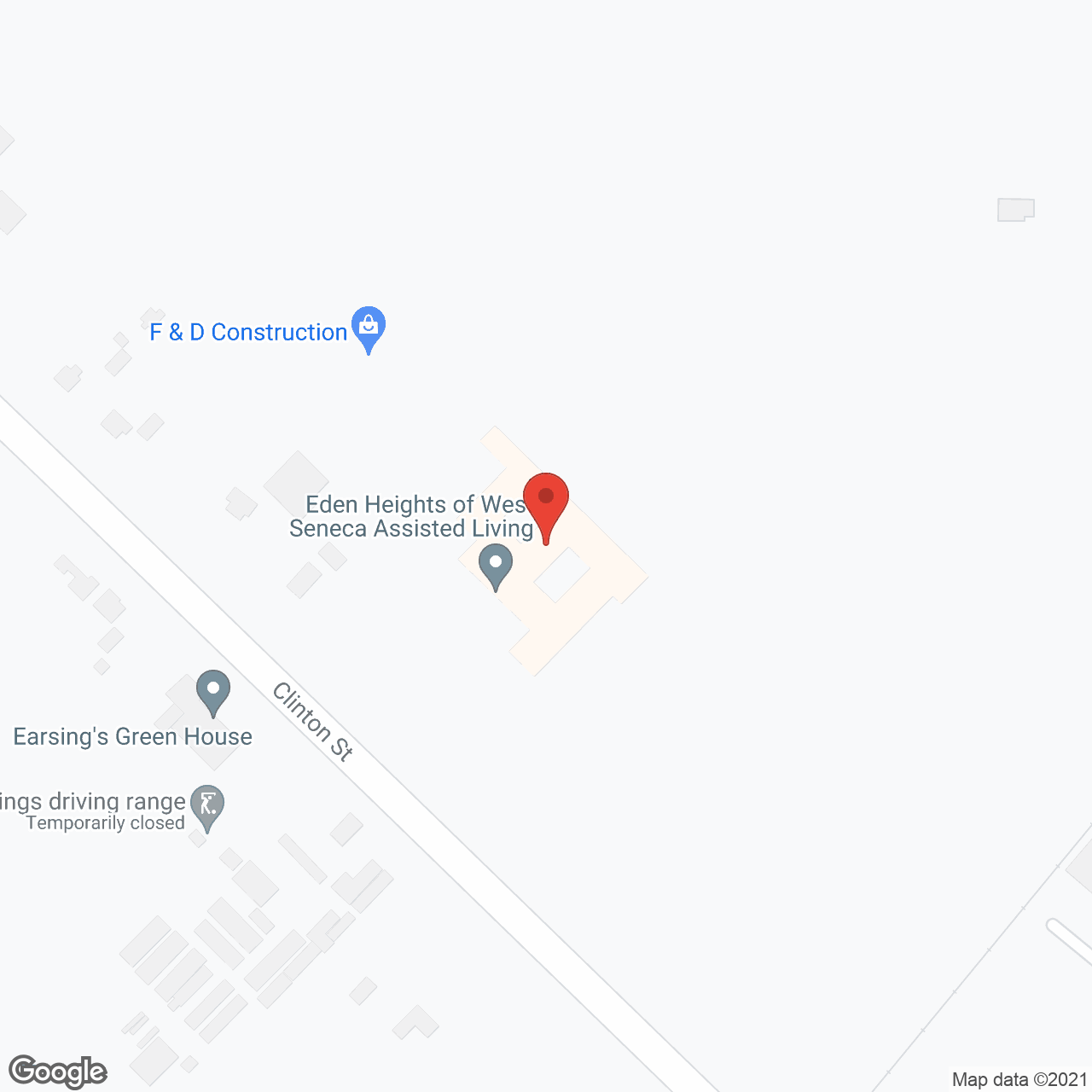 Eden Heights of West Seneca in google map