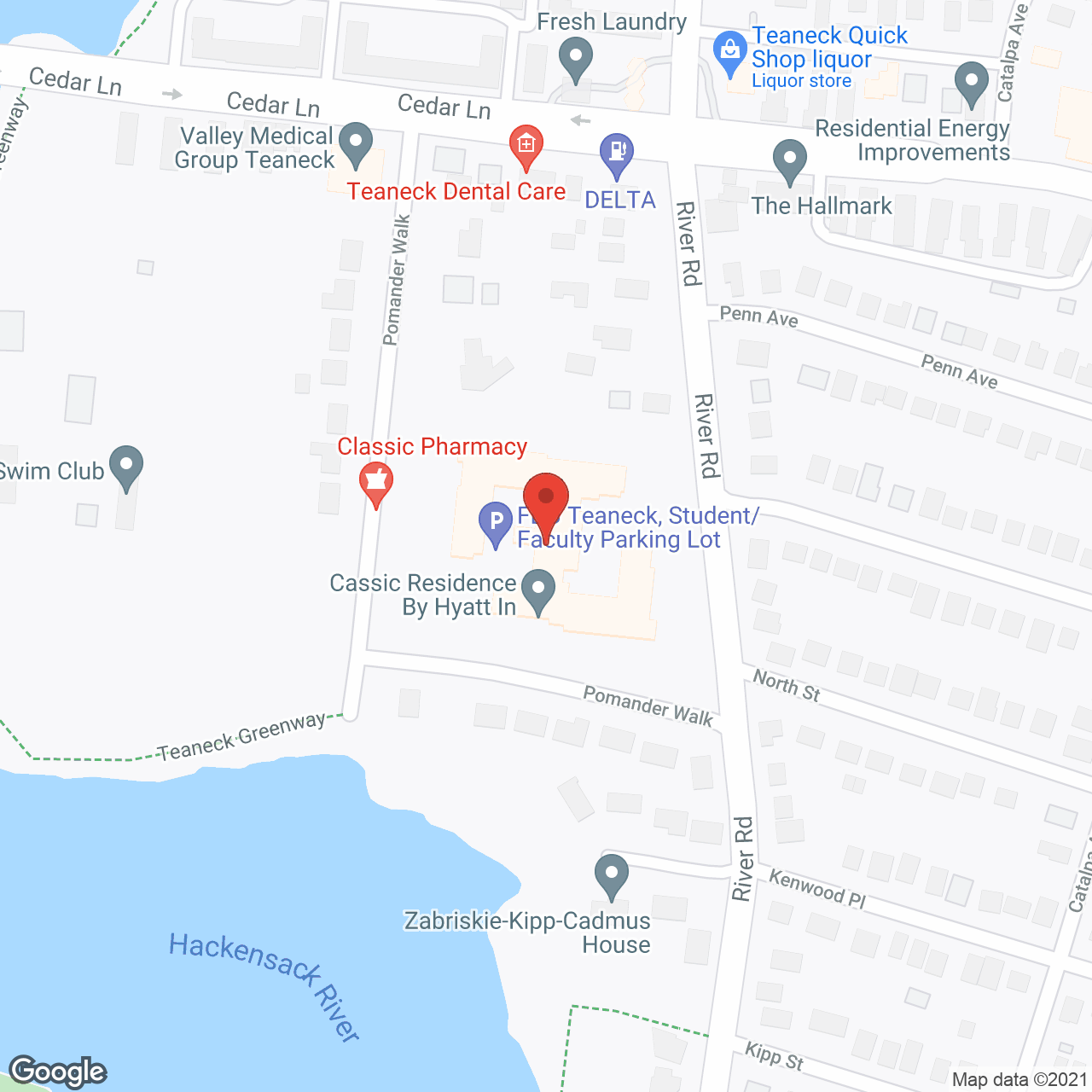 Five Star Premier Residences of Teaneck in google map