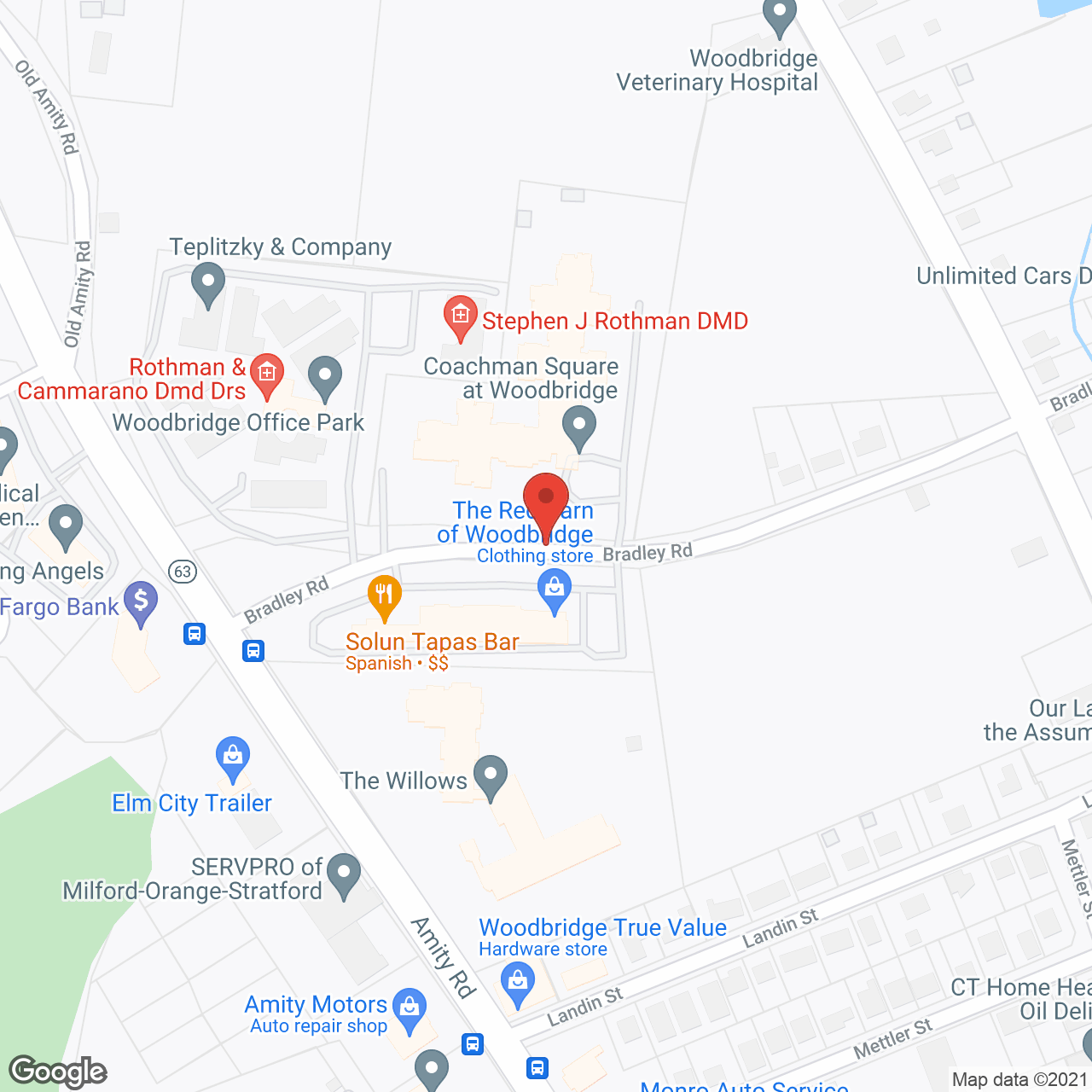 Coachman Square at Woodbridge in google map
