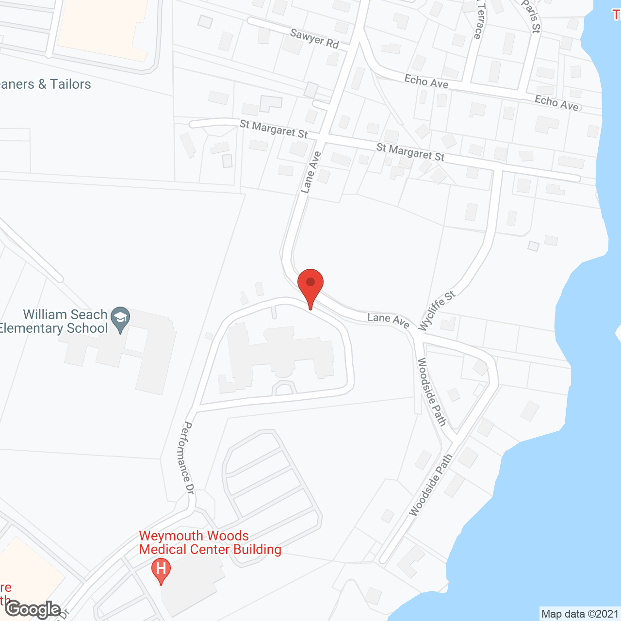 CareOne Weymouth in google map
