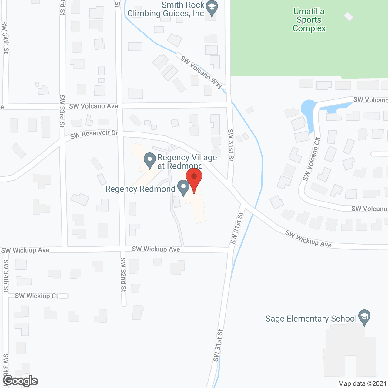 Regency Redmond Rehabilitation and Nursing Center in google map