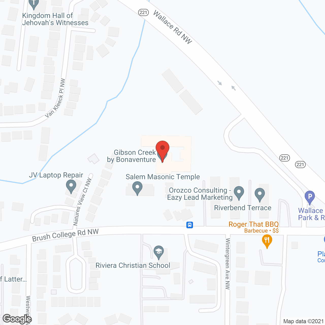 Gibson Creek Retirement Cottage & Assisted Living in google map