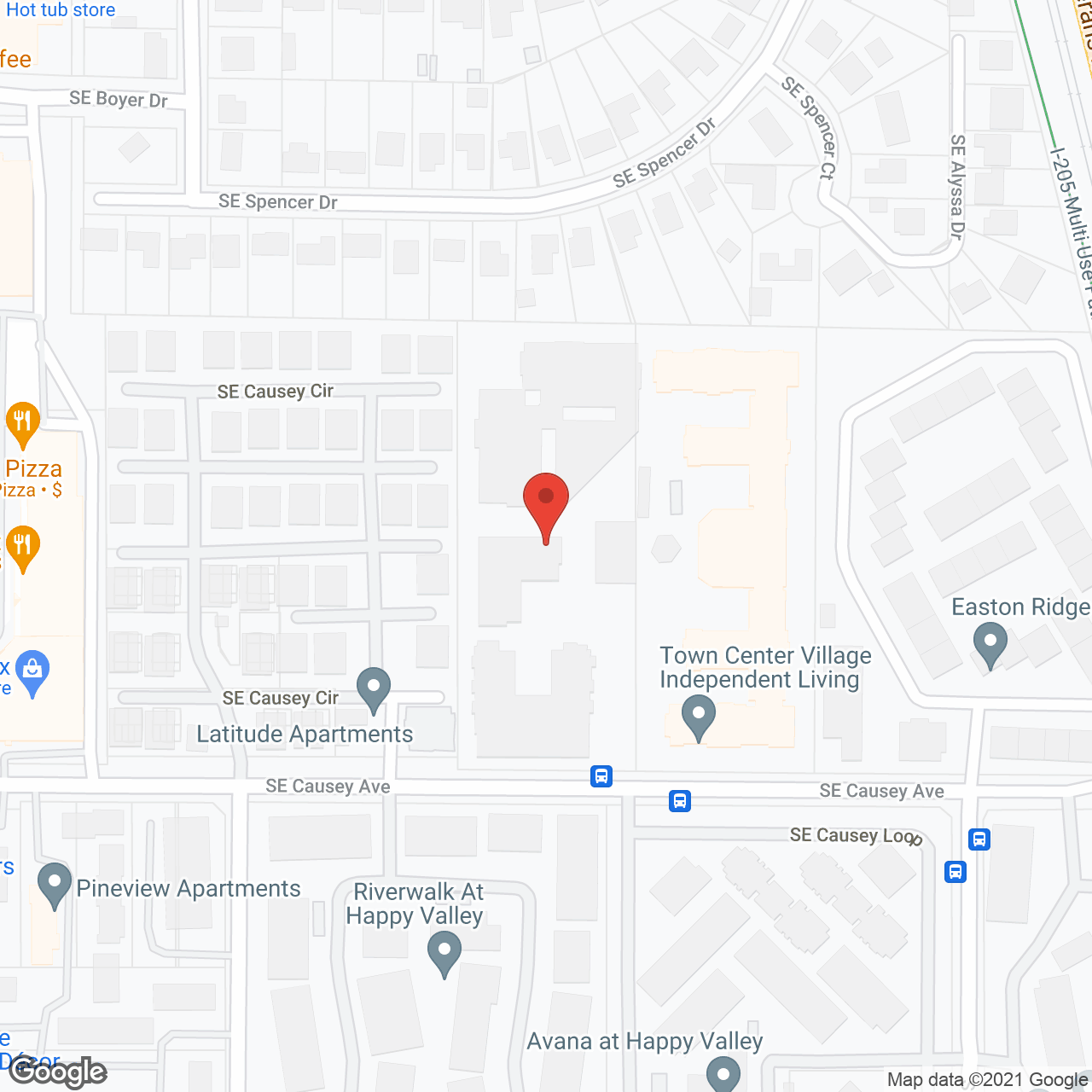 The Fountains At Town Center Village in google map
