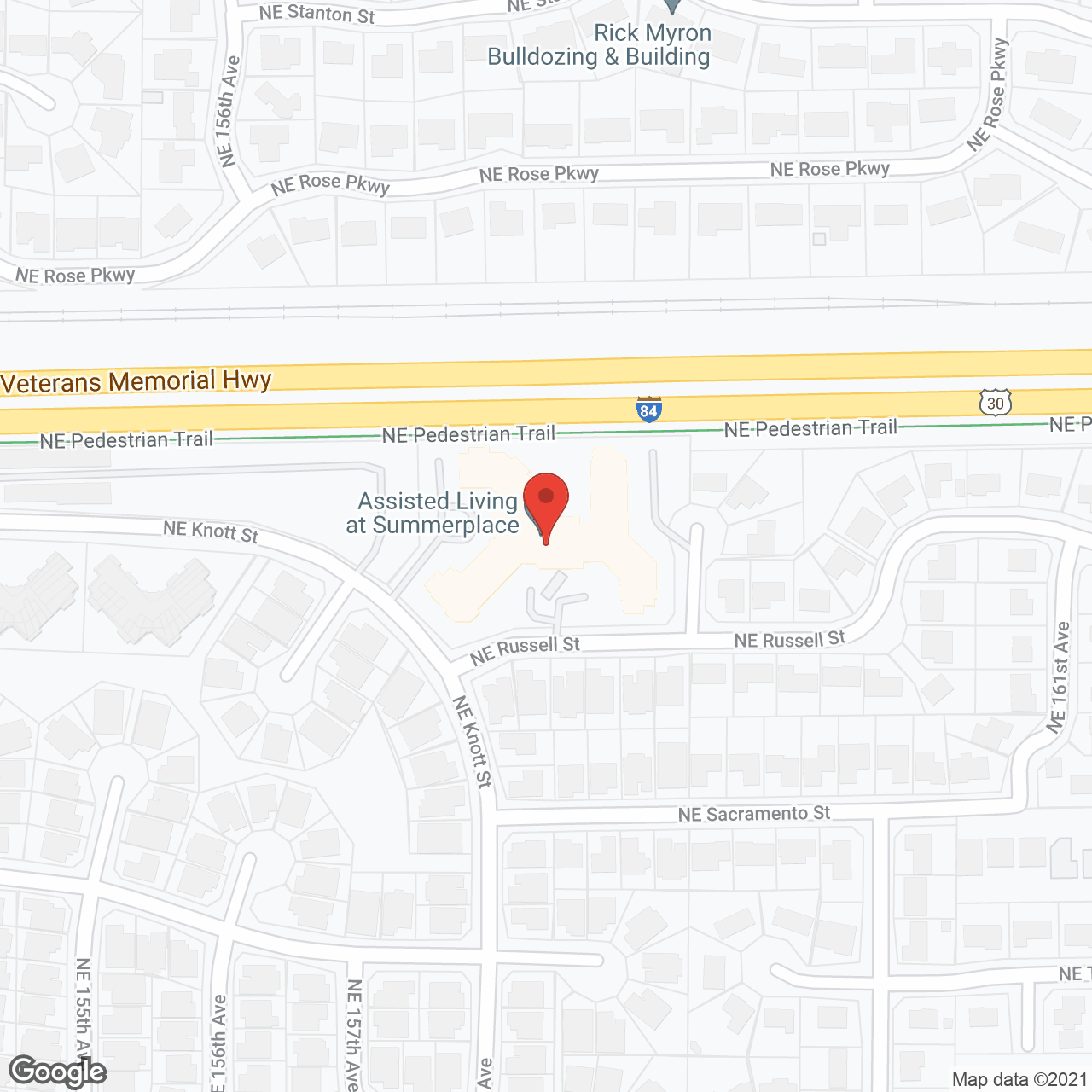 Assisted Living at Summerplace in google map