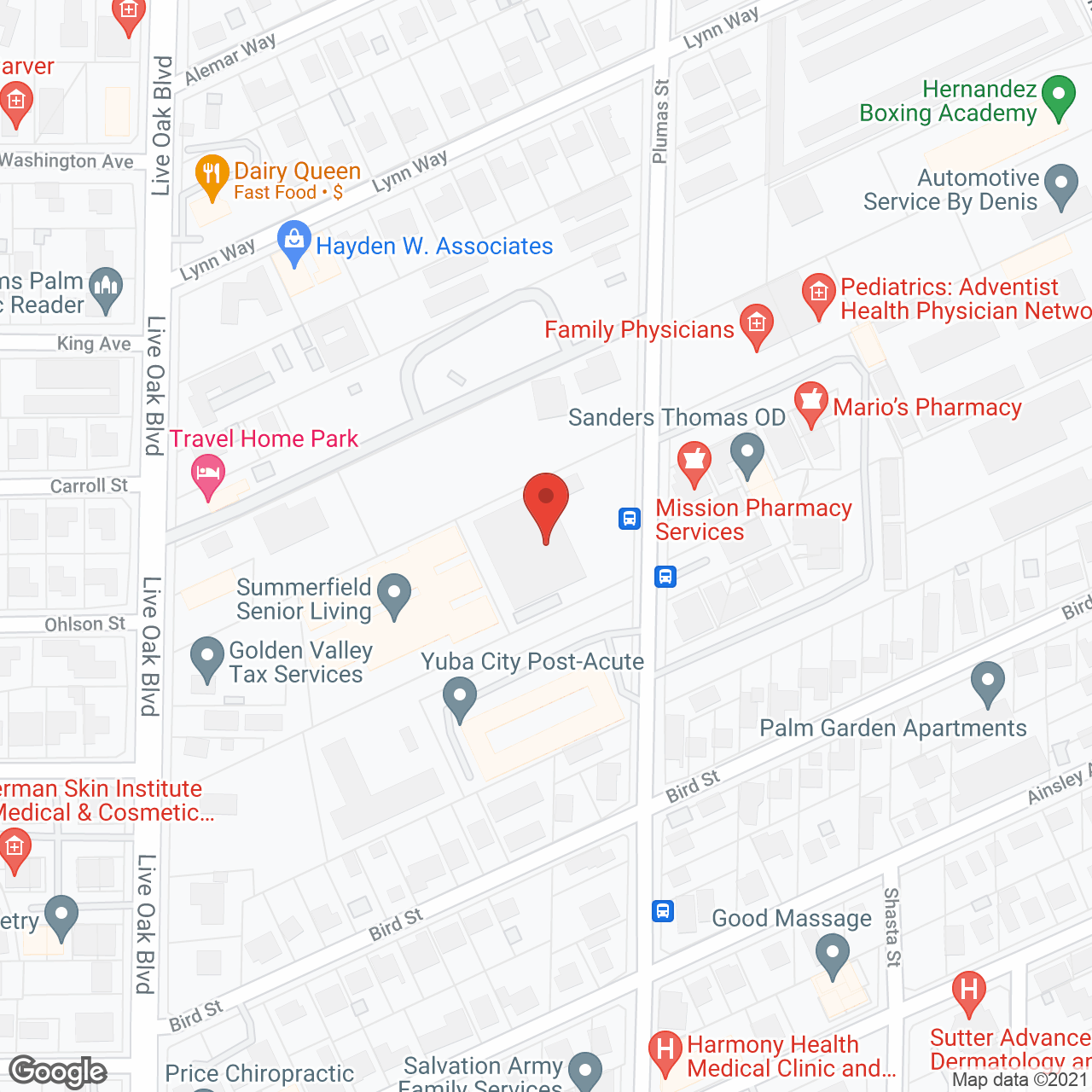 Sutter Estates in google map
