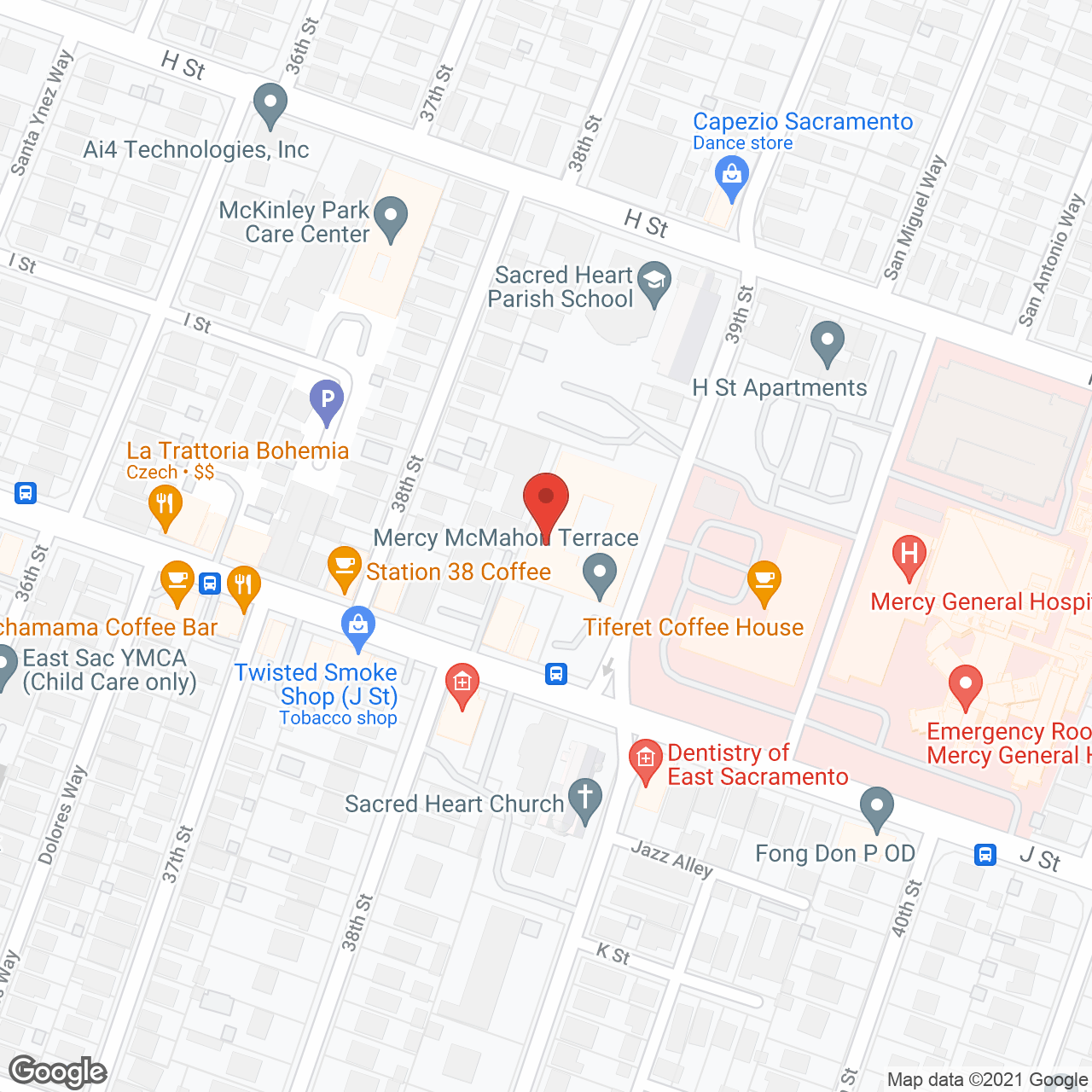 Mercy McMahon Terrace in google map