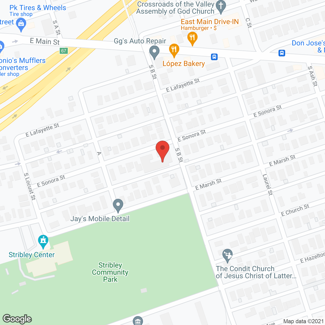 Casa Del Sol in google map