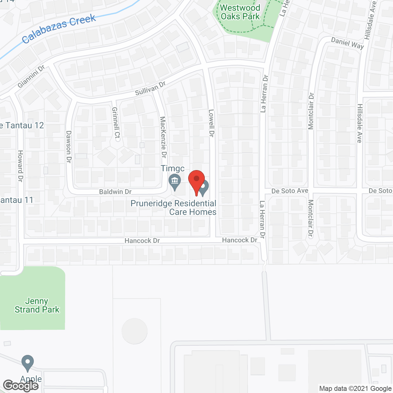 Pruneridge Residential Care Home in google map
