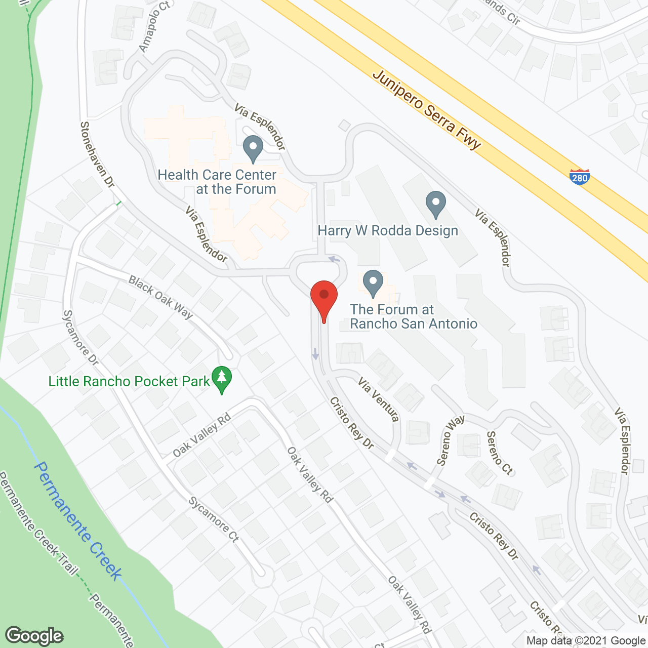 The Forum At Rancho San Antonio in google map