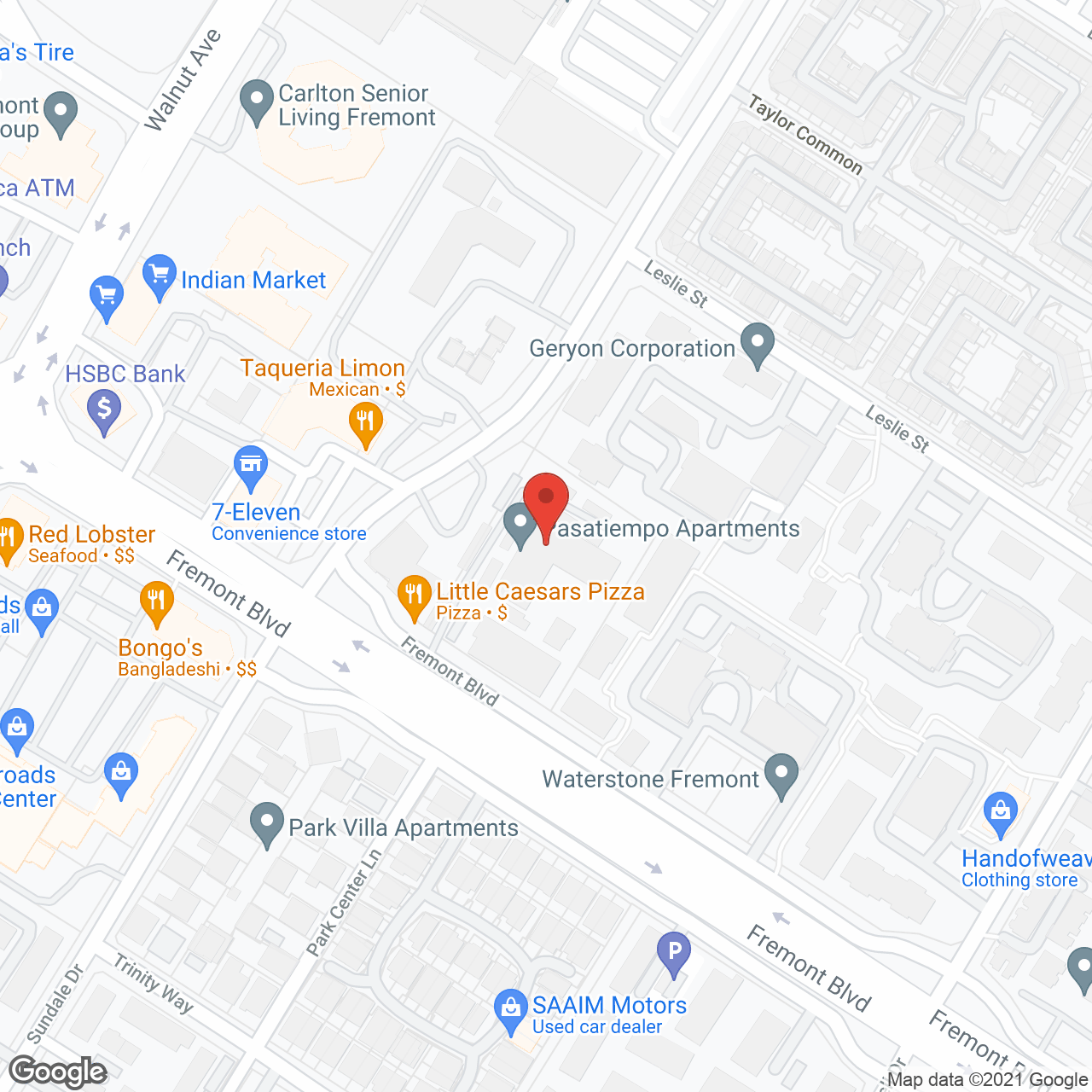 Pasa Tiempo Apartments in google map
